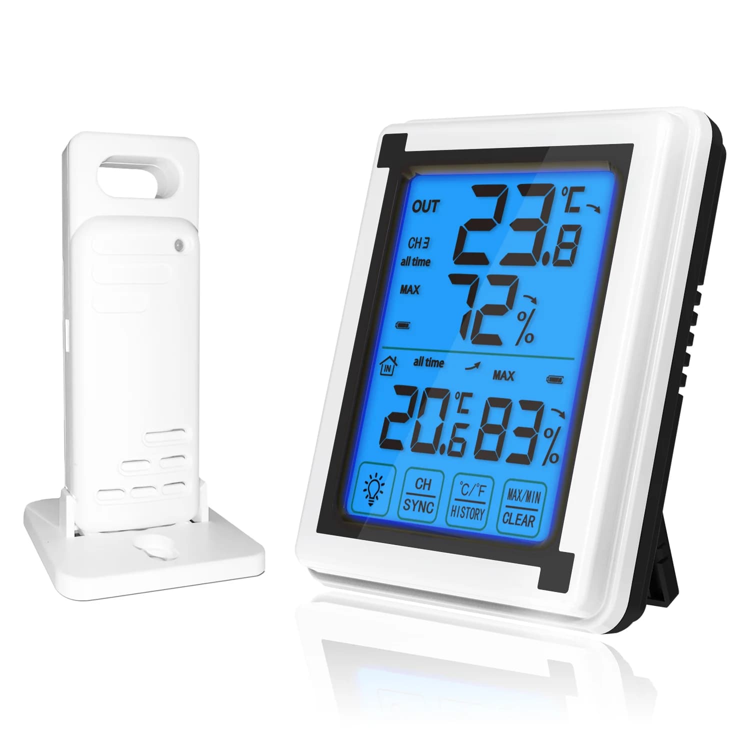 Thermo-hygromètre Sans Fil Clivex Climate Meter W
